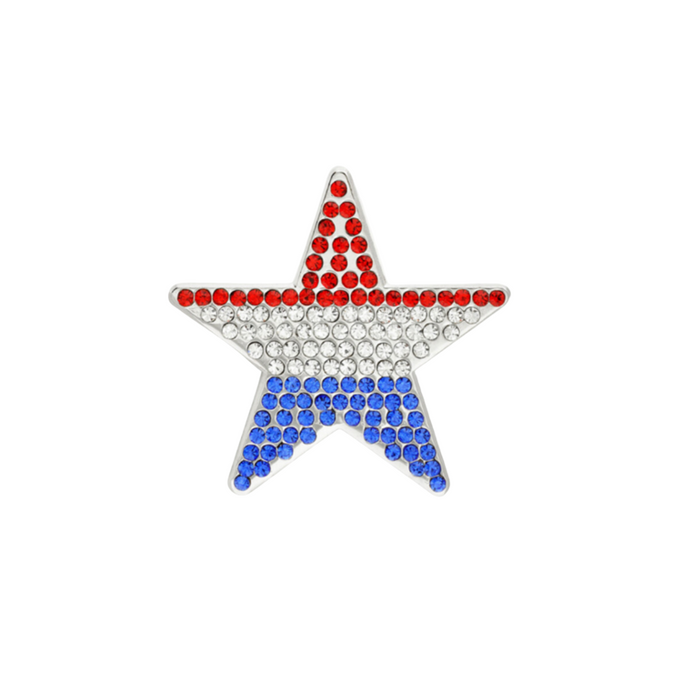 America Star | Magnetic Brooch Pin