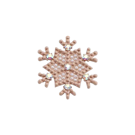 AB Snowflake | Magnetic Brooch Pin