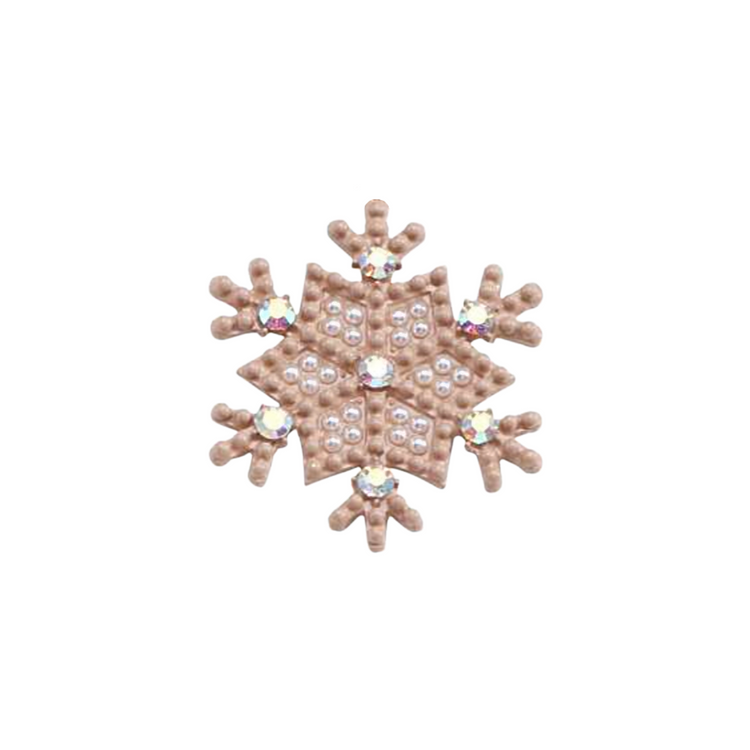 AB Snowflake | Magnetic Brooch Pin