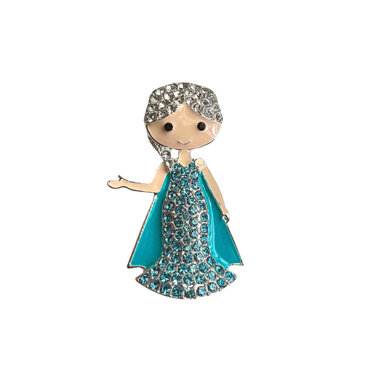 Ice Princess | Magnetic Brooch Pin