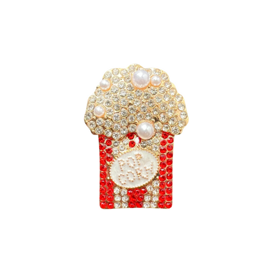 Popcorn | Magnetic Brooch Pin