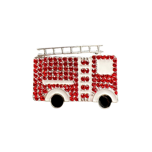 Firetruck | Magnetic Brooch Pin