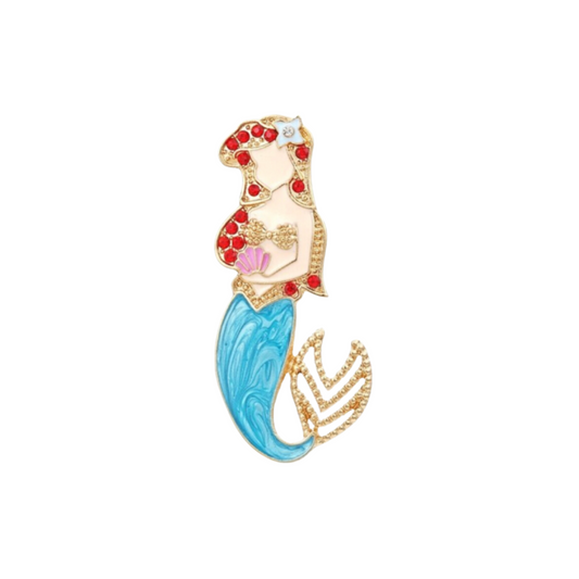 Mermaid Princess II | Magnetic Brooch Pin