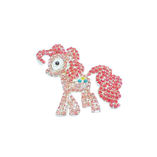 Pink Pony | Magnetic Brooch Pin