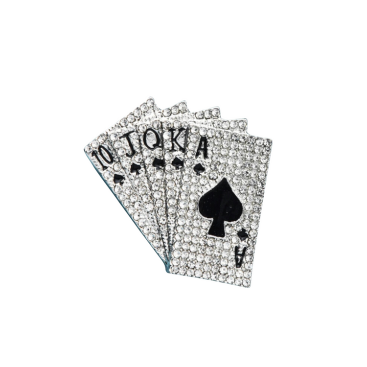 Royal Flush | Magnetic Brooch Pin