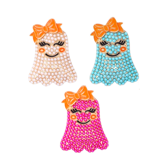 Cute Ghost | Magnetic Brooch Pin