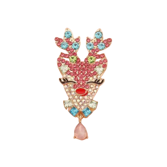 Reindeer Queen III | Magnetic Brooch Pin