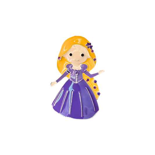 Long Hair Princess | Magnetic Brooch Pin