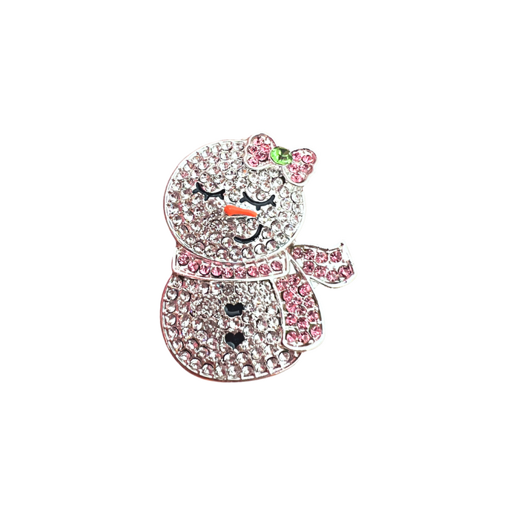Lady of the Snow | Magnetic Brooch Pin