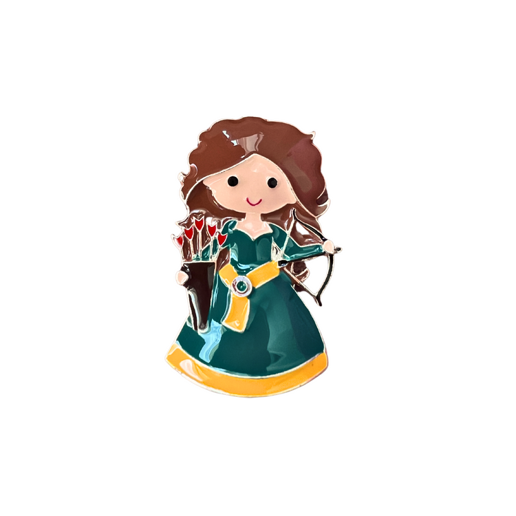 Brave Princess | Magnetic Brooch Pin