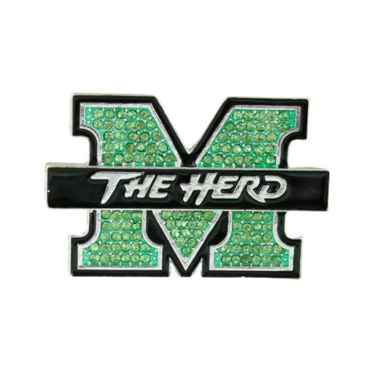 Marshall Thundering Herd | Magnetic Brooch Pin