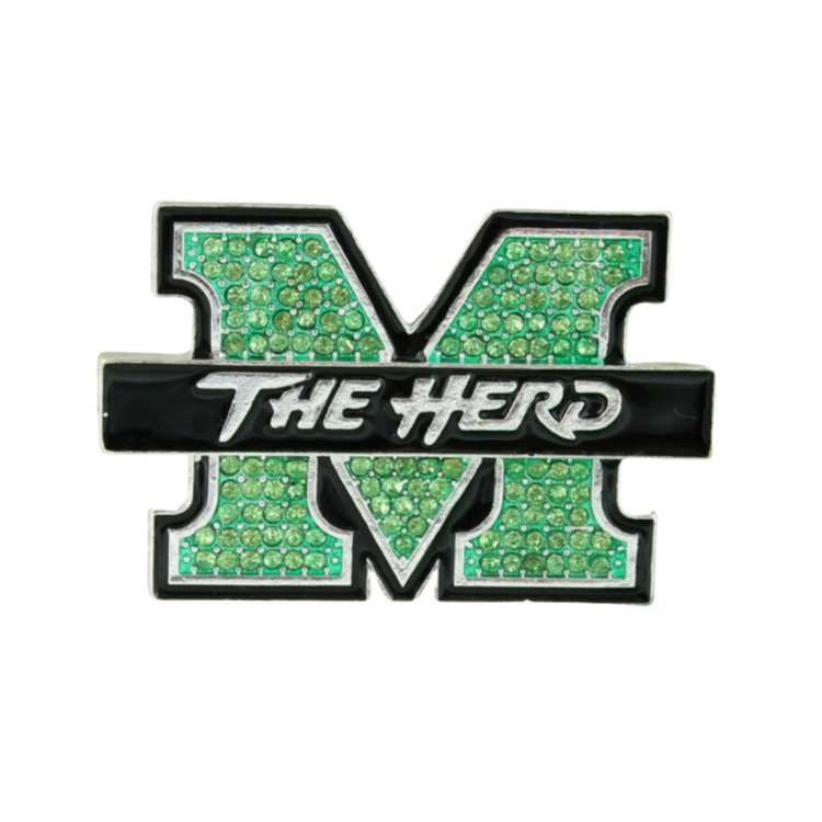 Marshall Thundering Herd | Magnetic Brooch Pin
