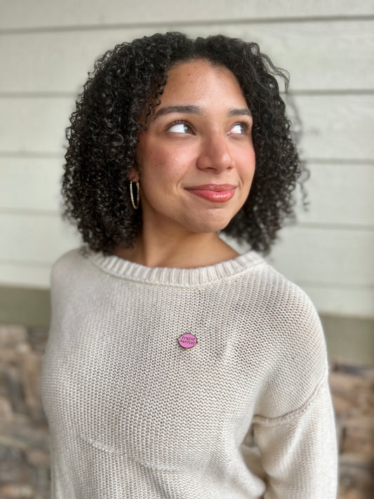 Prayer Warrior | Magnetic Brooch Pin