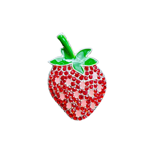 Strawberry | Magnetic Brooch Pin