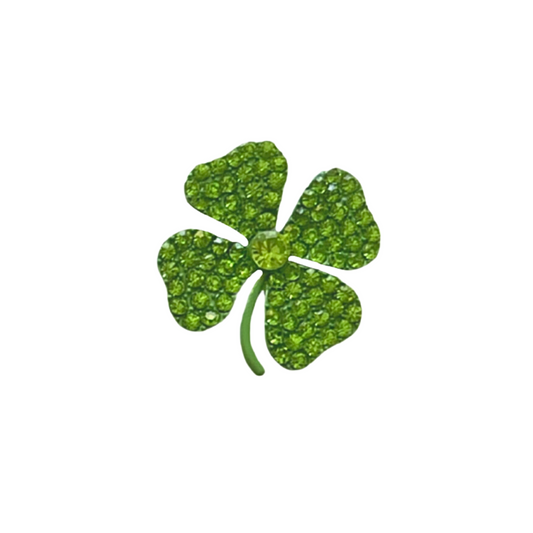 Green Clover | Magnetic Brooch Pin