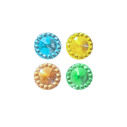 Gumdrop Gemstone | Magnetic Brooch Pin
