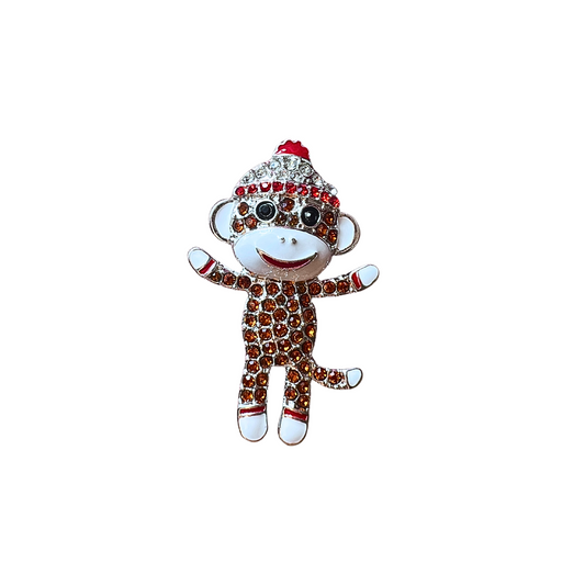 Monkey | Magnetic Brooch Pin