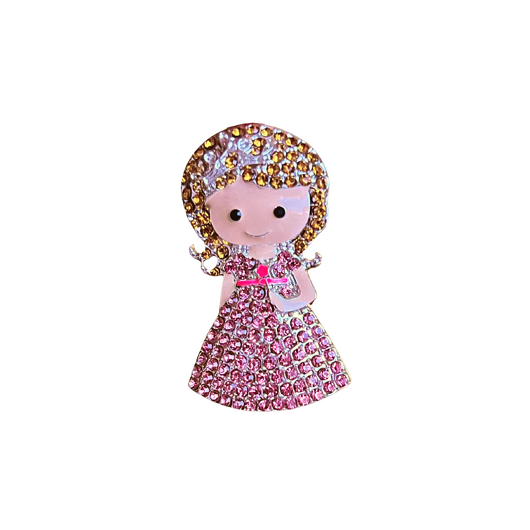 Sleeping Princess | Magnetic Brooch Pin