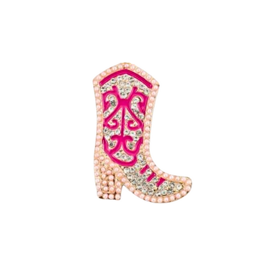 Hot Pink Cowgirl Boot