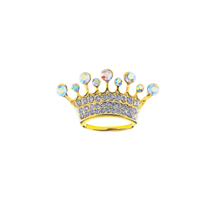 Streets of Gold Crown | Magnetic Brooch Pin