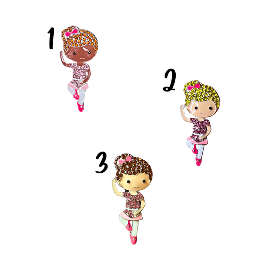 Dancer | Magnetic Brooch Pin