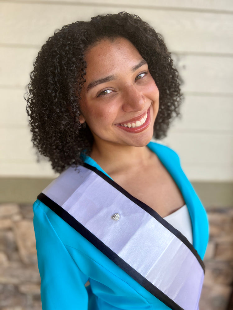 Icy Celestial Heart | Magnetic Brooch Pin