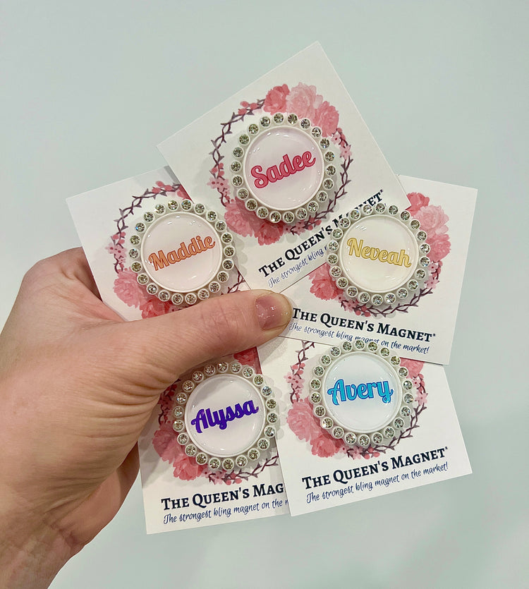 Sparkle 1" Custom | Magnetic Brooch Pin