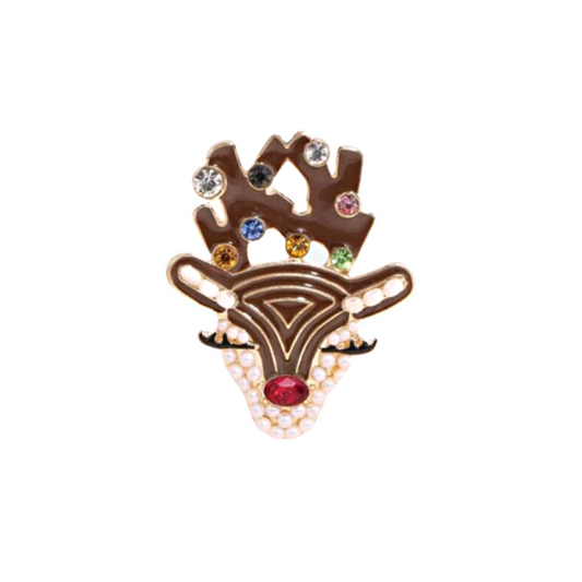 Reindeer Queen II | Magnetic Brooch Pin
