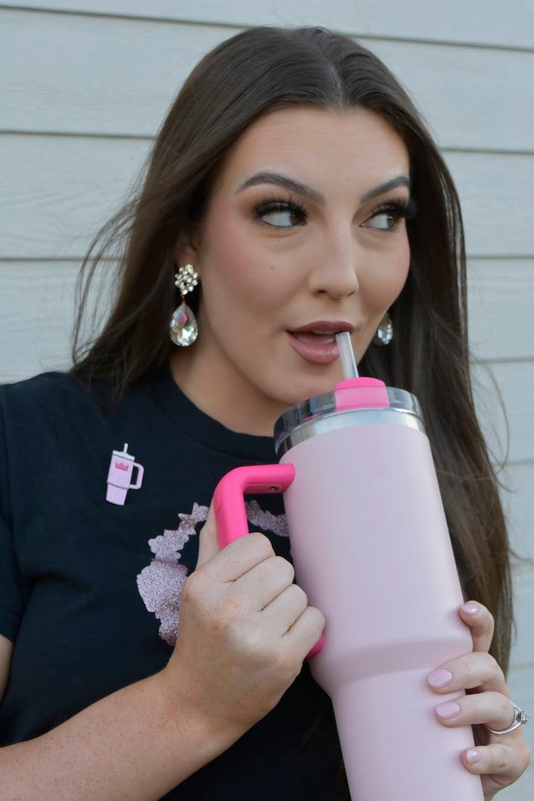 Tumbler Cup | Magnetic Brooch Pin