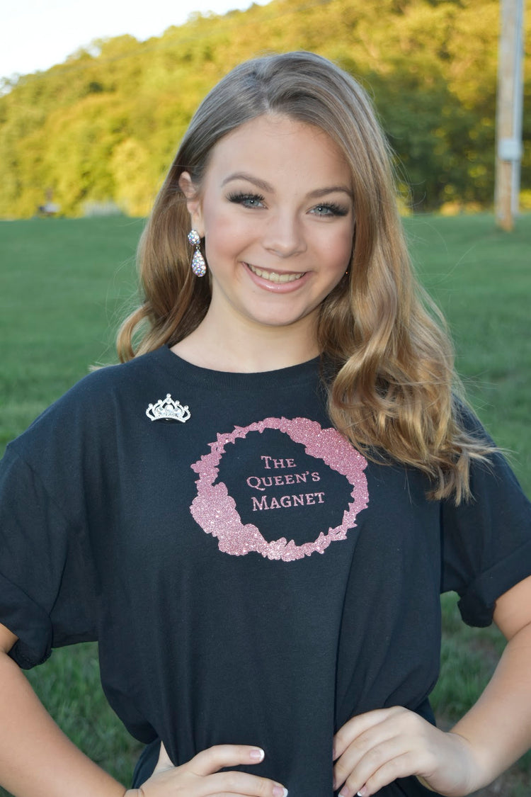 Naomi Silver Crown | Magnetic Brooch Pin