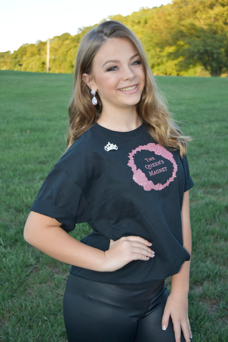 Naomi Silver Crown | Magnetic Brooch Pin