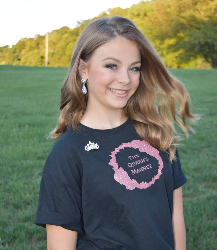 Naomi Silver Crown | Magnetic Brooch Pin