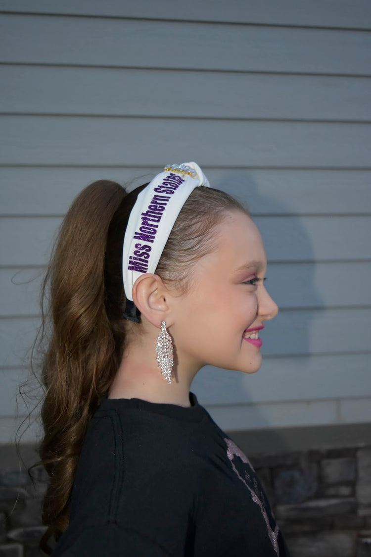 Personalized Title Headband