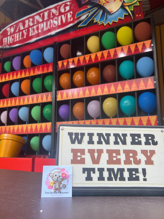 Monkey II | Magnetic Brooch Pin