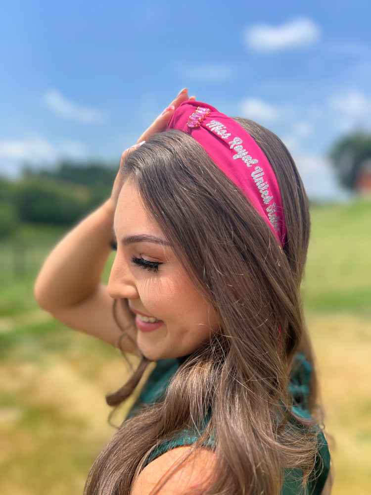 Personalized Title Headband