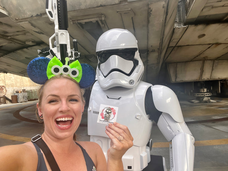 Queen of the Galaxy | Magnetic Brooch Pin