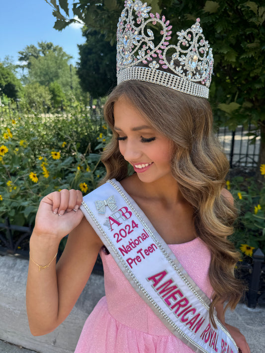 Supreme Silver Bow | Magnetic Brooch Pin