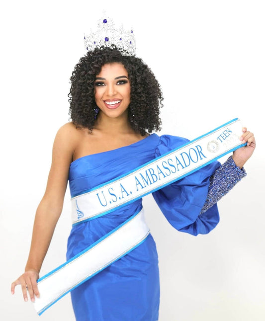 Triple Stones 1" Custom | Magnetic Brooch Pin