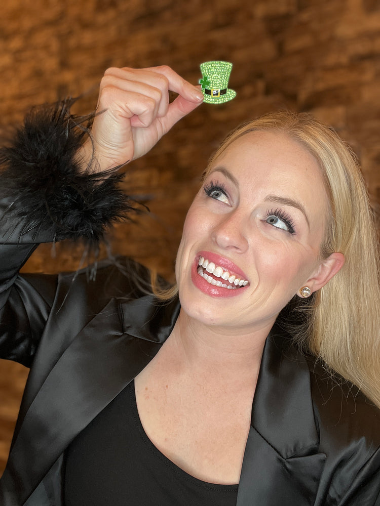 Lucky Hat | Magnetic Brooch Pin