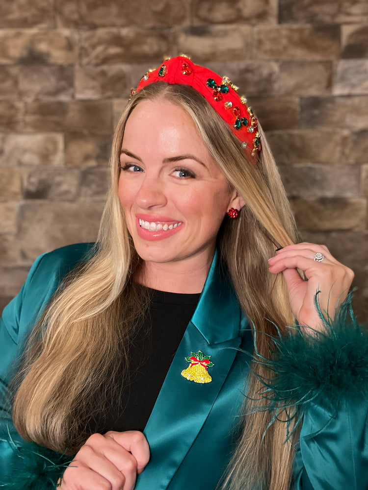 Jingle Bells | Magnetic Brooch Pin