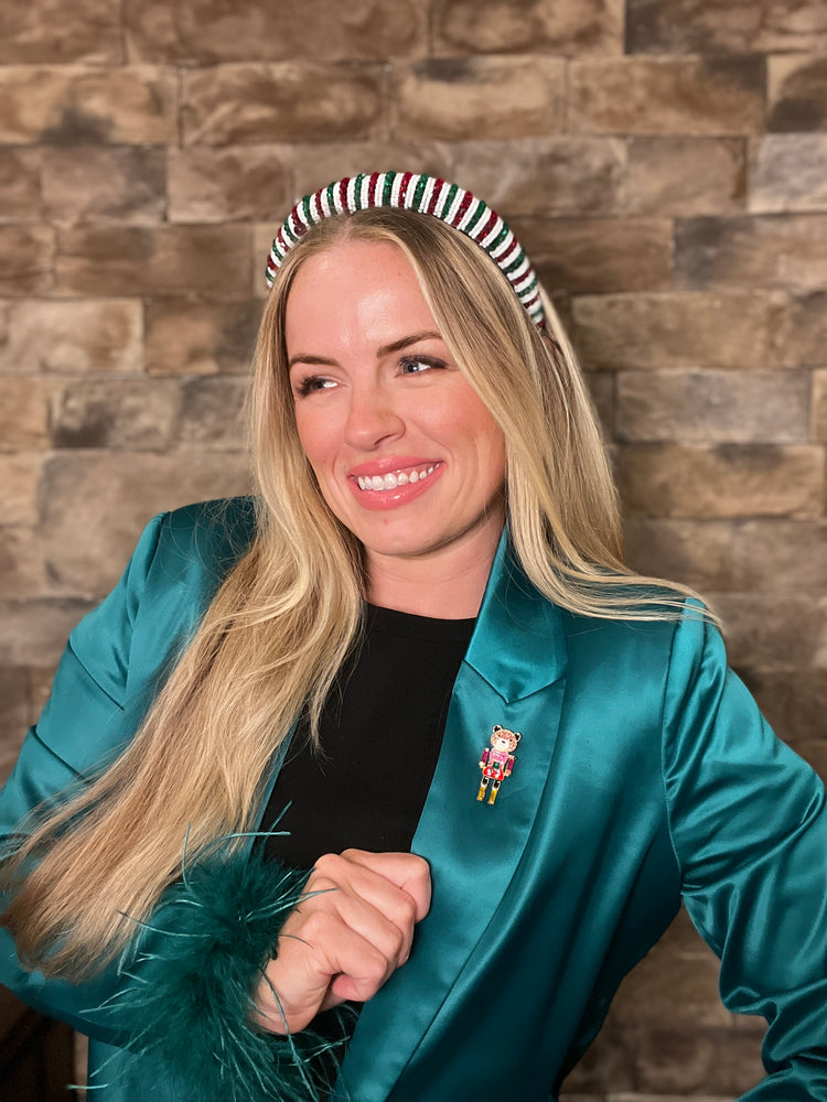 Bear Nutcracker | Magnetic Brooch Pin