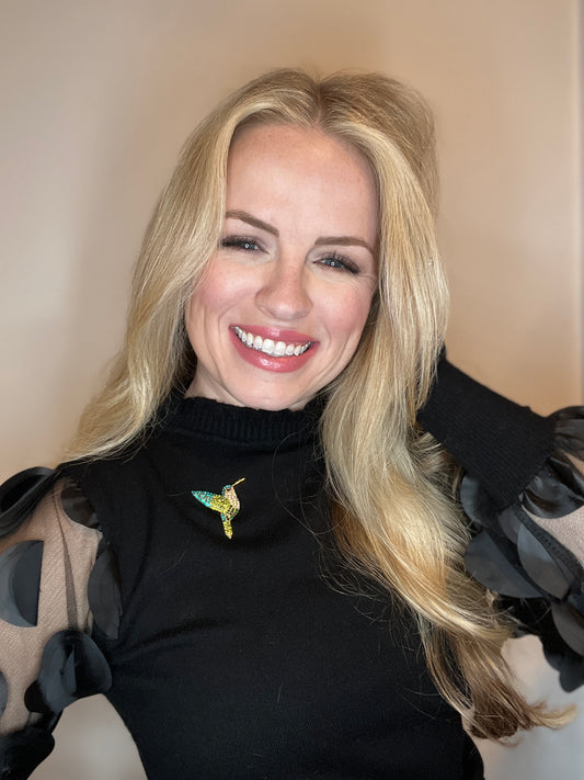 Hummingbird | Magnetic Brooch Pin