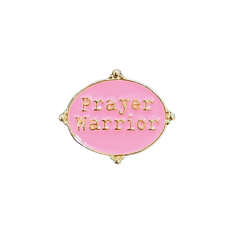 Prayer Warrior | Magnetic Brooch Pin