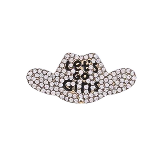 Let's Go Girls | Magnetic Brooch Pin