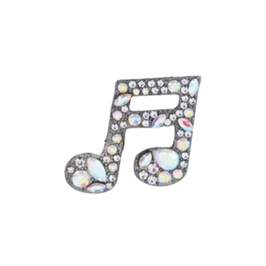 Beamed Sixteenth Note | Magnetic Brooch Pin