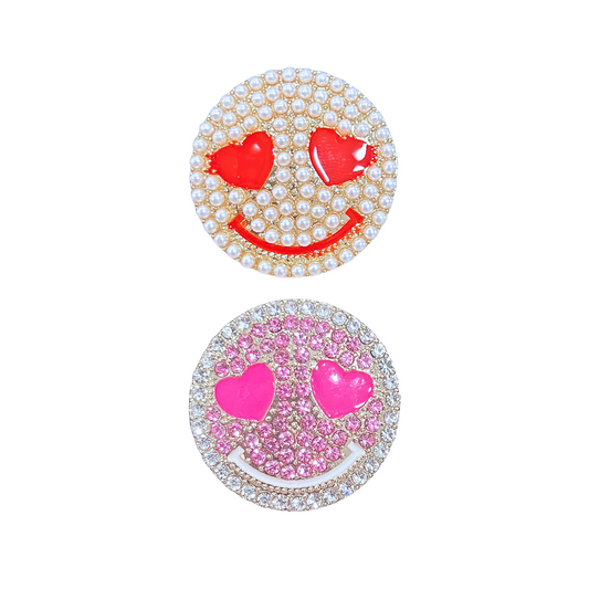 Heart Eyes | Magnetic Brooch Pin