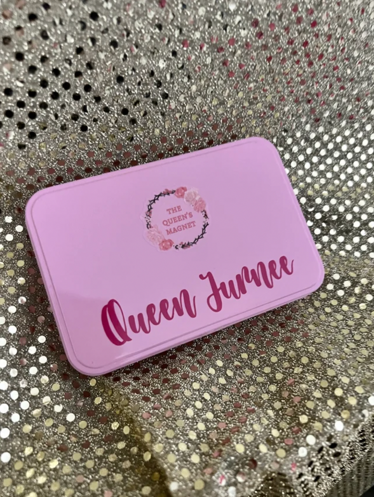 Deluxe Pink Magnetic Storage Box