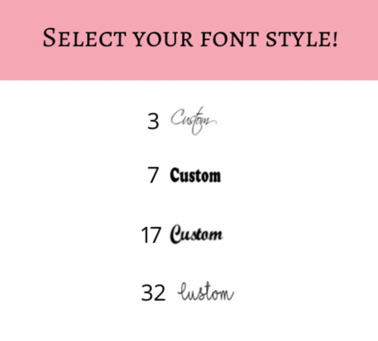 Custom Title Necklace