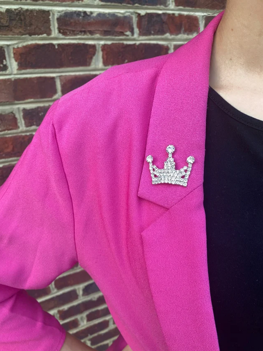 Rebekah Crown | Magnetic Brooch Pin