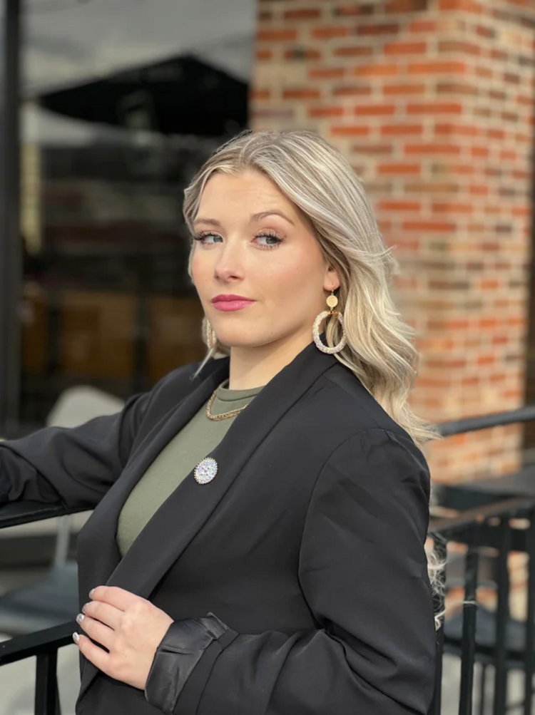 XL Celestial Queen | Magnetic Brooch Pin